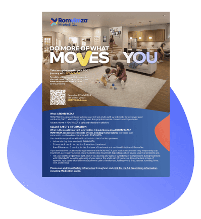 ROMVIMZA® (vimseltinib) patient brochure